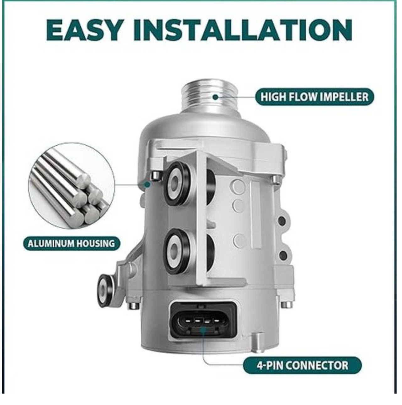 BMW Electric Water Pump for N52 Engines